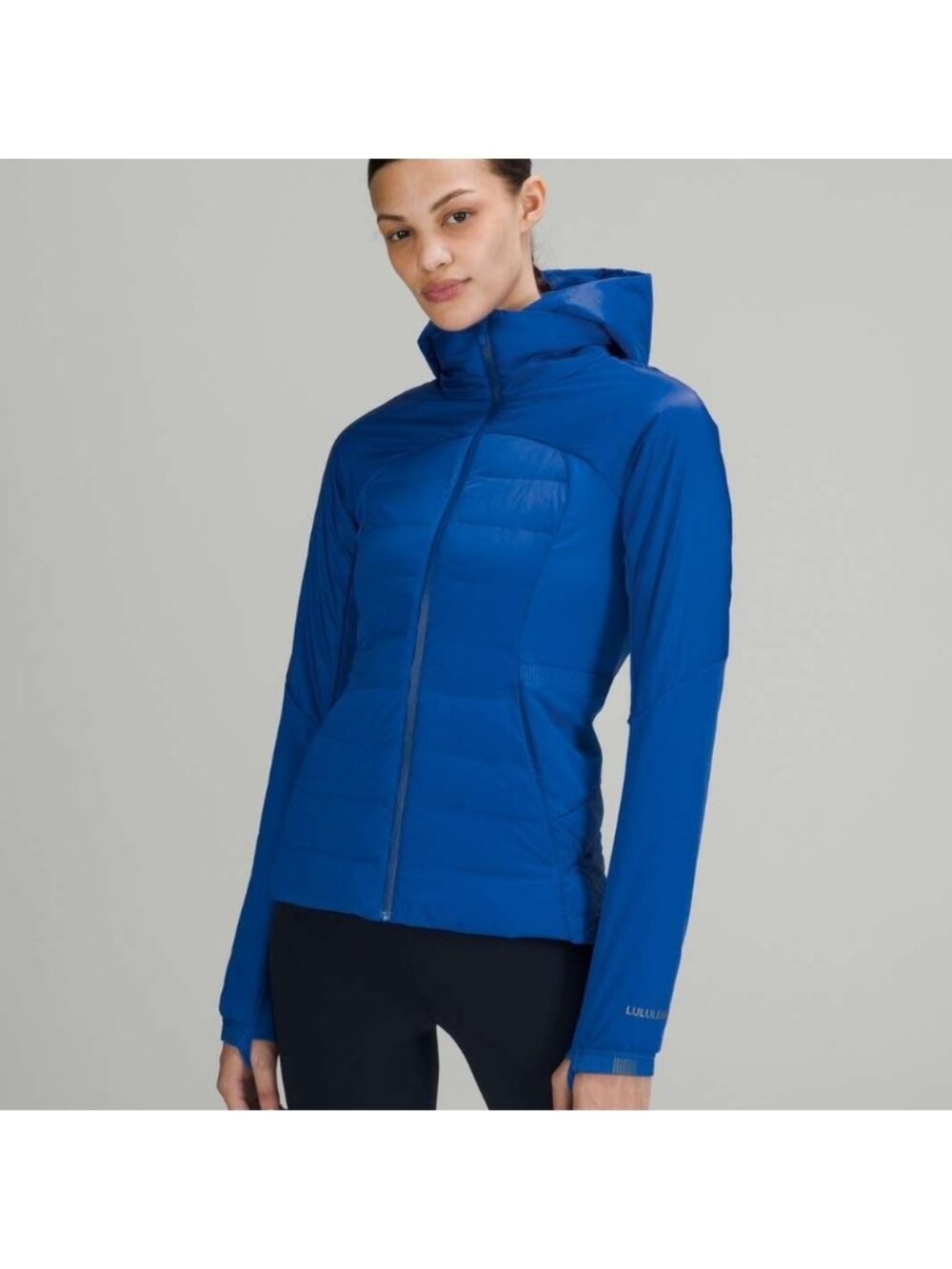 Lululemon Down for It All Jacket Blazer Blue Tone Like New